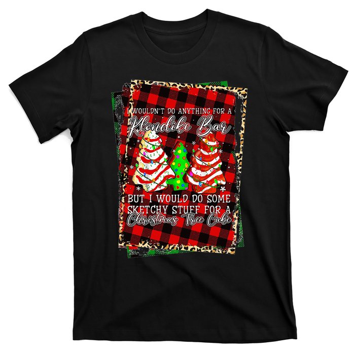 Sketchy Stuff For Some Christmas Tree Cakes Debbie Pajama T-Shirt