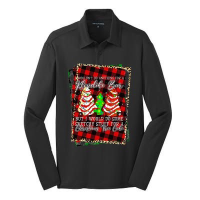 Sketchy Stuff For Some Christmas Tree Cakes Debbie Pajama Silk Touch Performance Long Sleeve Polo