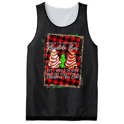 Sketchy Stuff For Some Christmas Tree Cakes Debbie Pajama Mesh Reversible Basketball Jersey Tank