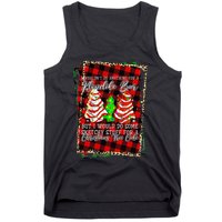 Sketchy Stuff For Some Christmas Tree Cakes Debbie Pajama Tank Top