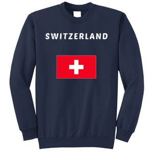 Switzerland Swiss Flag Sweatshirt