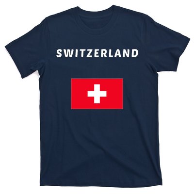 Switzerland Swiss Flag T-Shirt