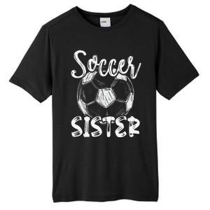 Soccer Sister  Family Matching Team Player Soccer Ball Tall Fusion ChromaSoft Performance T-Shirt