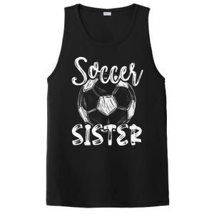 Soccer Sister  Family Matching Team Player Soccer Ball PosiCharge Competitor Tank