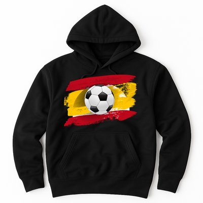 Spain Soccer Flag Hoodie