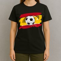 Spain Soccer Flag T-Shirt
