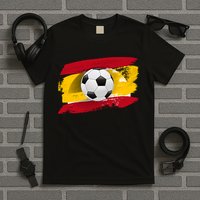Spain Soccer Flag T-Shirt