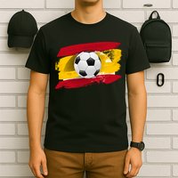 Spain Soccer Flag T-Shirt