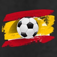 Spain Soccer Flag Adult Drive Performance Visor