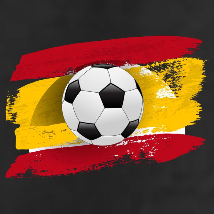 Spain Soccer Flag Adult Drive Performance Visor