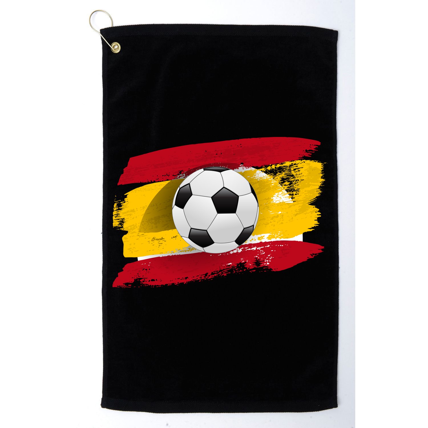 Spain Soccer Flag Golf Towel