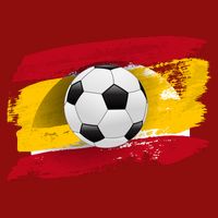 Spain Soccer Flag Cooling Performance Crew T-Shirt