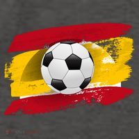 Spain Soccer Flag Vector Backpack