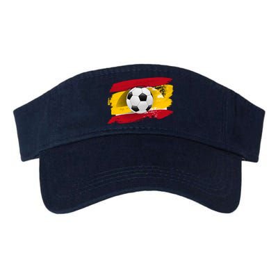 Spain Soccer Flag Valucap Bio-Washed Visor