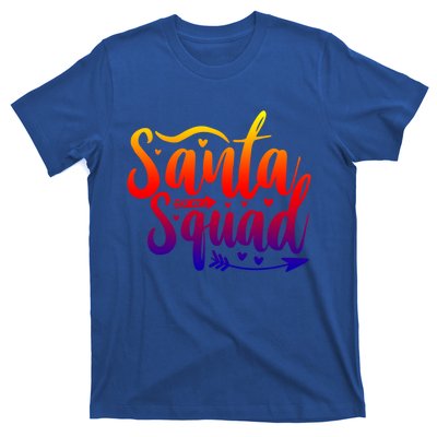 Santa Squad Funny Gift Funny Cool Gift T-Shirt