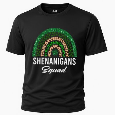 Shenanigans Squad Funny St Patricks Day Costume Rainbow Performance Shirt