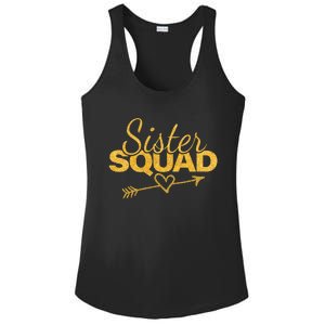 Sister Squad Family Matching Party  BBF Sisters Ladies PosiCharge Competitor Racerback Tank