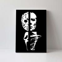 Supervillain Scary Faces Halloween Canvas