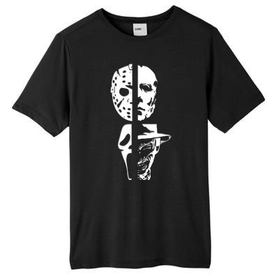 Supervillain Scary Faces Halloween Tall Fusion ChromaSoft Performance T-Shirt