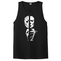 Supervillain Scary Faces Halloween PosiCharge Competitor Tank