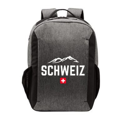 SUISSE SWITZERLAND Flag Vector Backpack