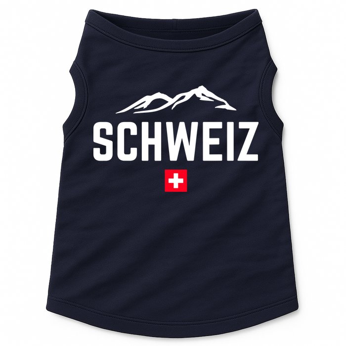 SUISSE SWITZERLAND Flag Doggie Tank