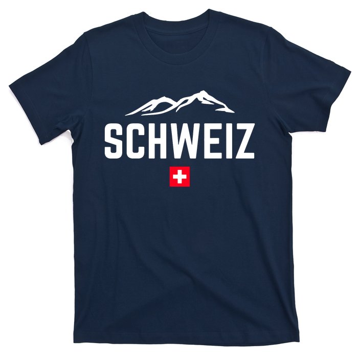 SUISSE SWITZERLAND Flag T-Shirt