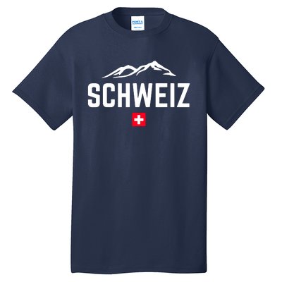 SUISSE SWITZERLAND Flag Tall T-Shirt