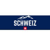 SUISSE SWITZERLAND Flag Bumper Sticker