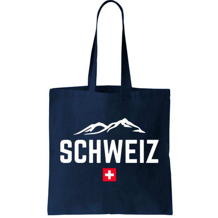 SUISSE SWITZERLAND Flag Tote Bag