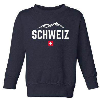 SUISSE SWITZERLAND Flag Toddler Sweatshirt