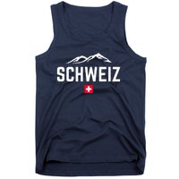 SUISSE SWITZERLAND Flag Tank Top