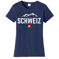 SUISSE SWITZERLAND Flag Women's T-Shirt