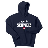 SUISSE SWITZERLAND Flag Kids Hoodie