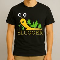 Slugger Slug – Funny Banana Slug Expert Baseball Game Player T-Shirt