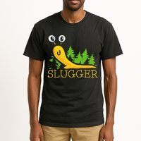 Slugger Slug – Funny Banana Slug Expert Baseball Game Player Tall T-Shirt