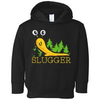 Slugger Slug – Funny Banana Slug Expert Baseball Game Player Toddler Hoodie