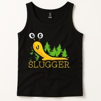 Slugger Slug – Funny Banana Slug Expert Baseball Game Player Tank Top