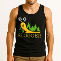 Slugger Slug – Funny Banana Slug Expert Baseball Game Player Tank Top