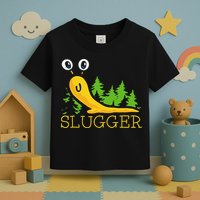 Slugger Slug – Funny Banana Slug Expert Baseball Game Player Toddler T-Shirt