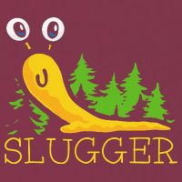 Slugger Slug – Funny Banana Slug Expert Baseball Game Player 16oz Travel Tumbler