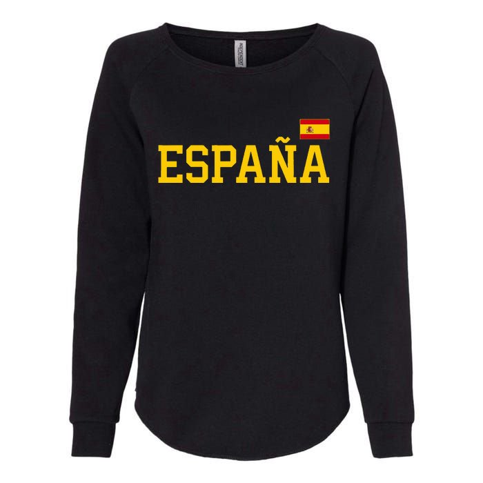 Spain Spanish Flag Red EspañA Womens California Wash Sweatshirt