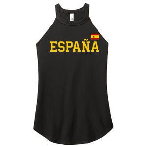 Spain Spanish Flag Red EspañA Women's Perfect Tri Rocker Tank