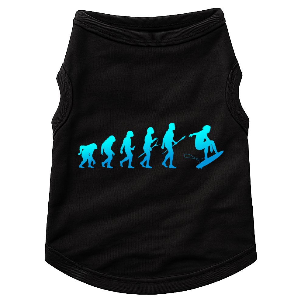 Skimboarding Skimboard Funny Evolution Beach Surfing Great Gift Doggie Tank