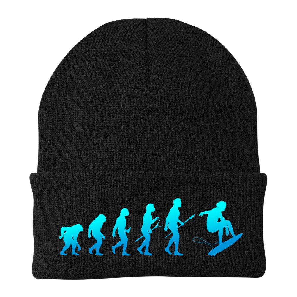 Skimboarding Skimboard Funny Evolution Beach Surfing Great Gift Beanie