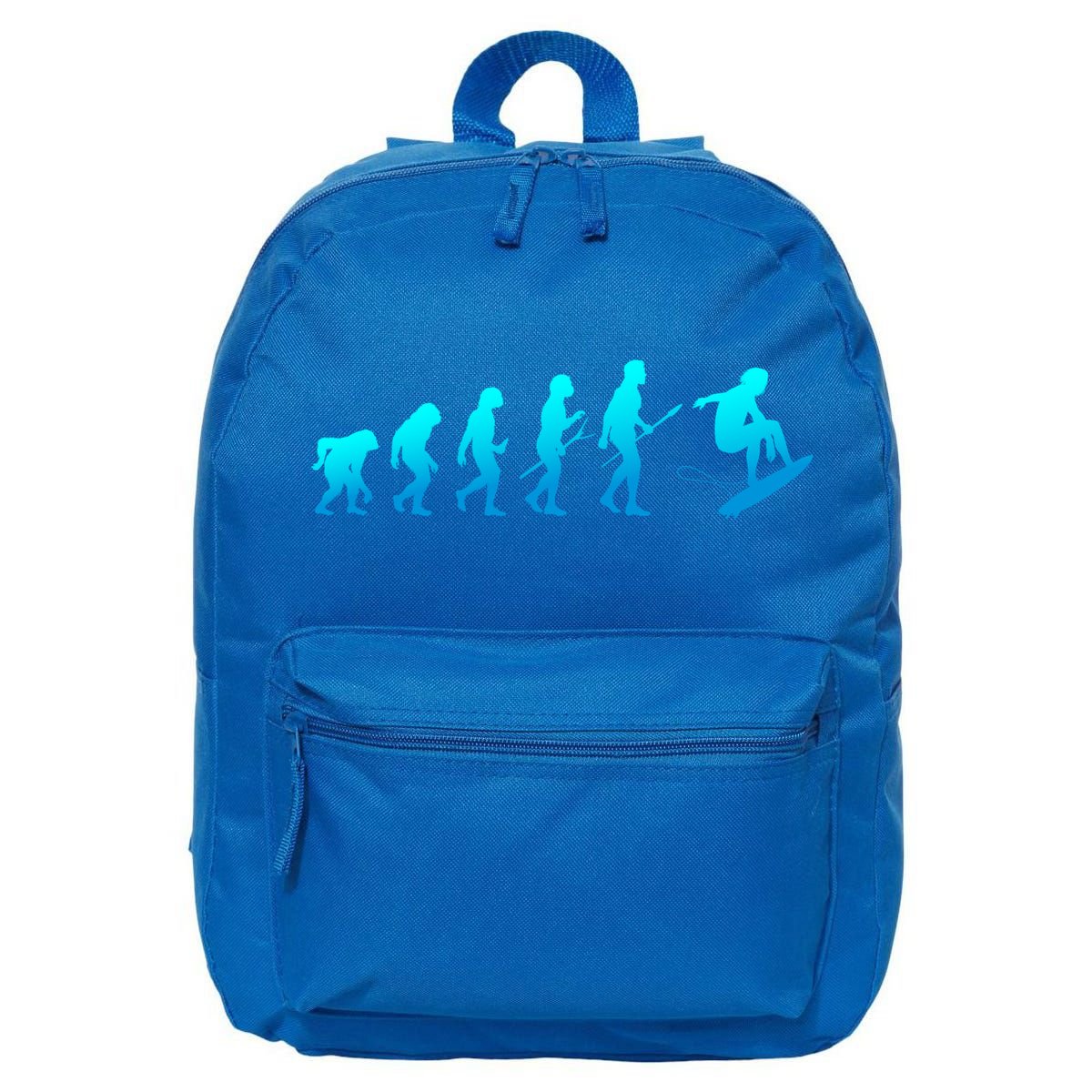 Skimboarding Skimboard Funny Evolution Beach Surfing Great Gift 16 in Basic Backpack