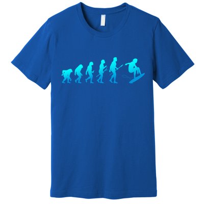 Skimboarding Skimboard Funny Evolution Beach Surfing Great Gift Premium T-Shirt