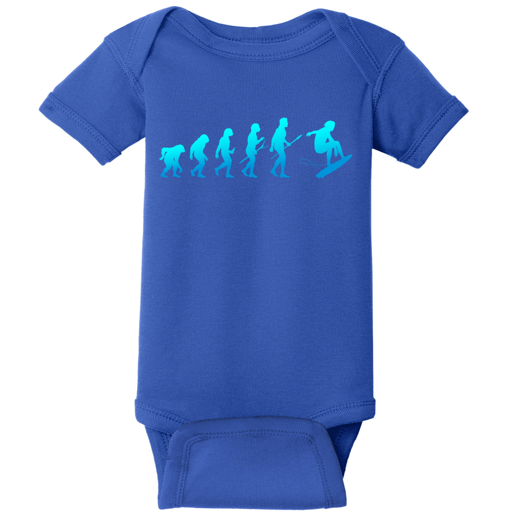 Skimboarding Skimboard Funny Evolution Beach Surfing Great Gift Baby Bodysuit