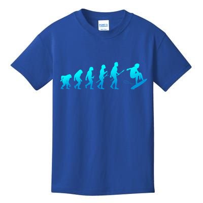 Skimboarding Skimboard Funny Evolution Beach Surfing Great Gift Kids T-Shirt