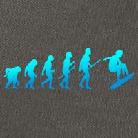 Skimboarding Skimboard Funny Evolution Beach Surfing Great Gift Cotton Canvas Backpack
